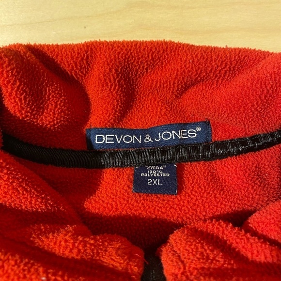 Devon & Jones Fleece Jacket with Cummins Logo 2XL (IG) - Picture 11 of 16